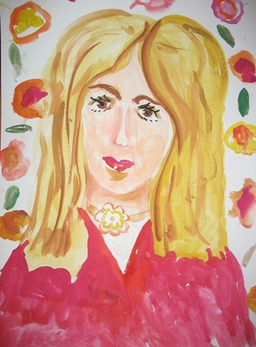 Портрет мамы на 8 марта