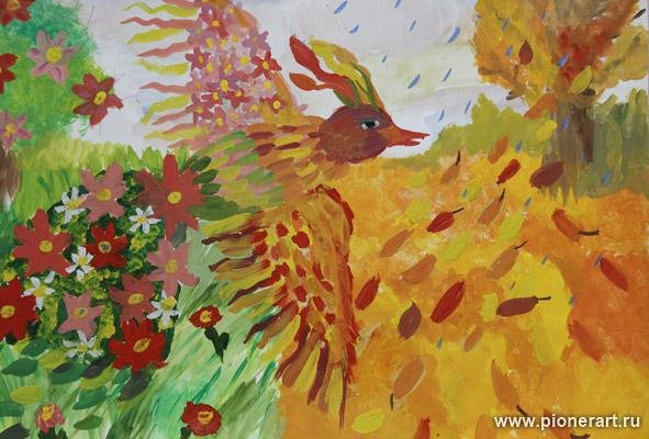 Рисование для детей 5 лет осенние фантазии