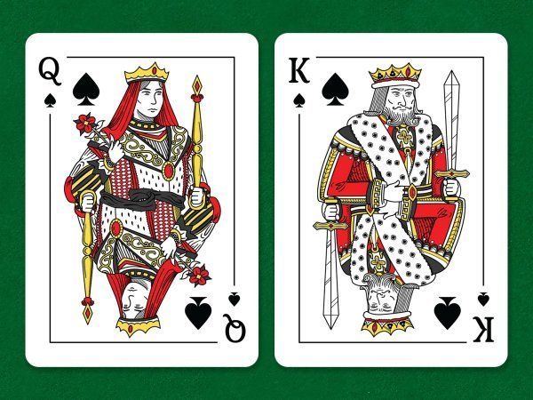 Карта дама крести