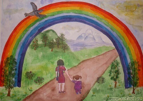 Рисунок на тему Радуга