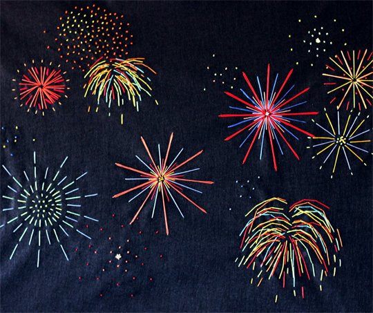 Рисование салют