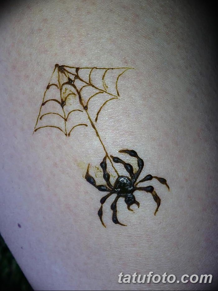 О татуировке пауков