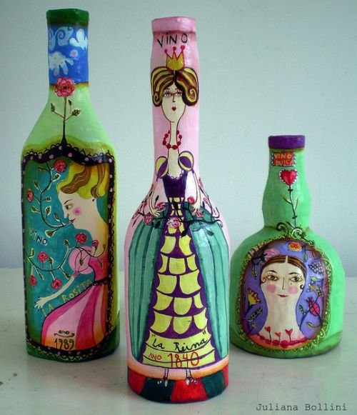 Акриловая бутылка