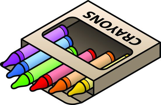 Мелки в коробке