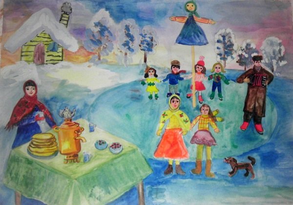 Рисование на тему праздник