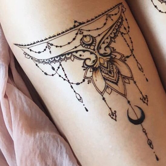 Мехенди подвязка