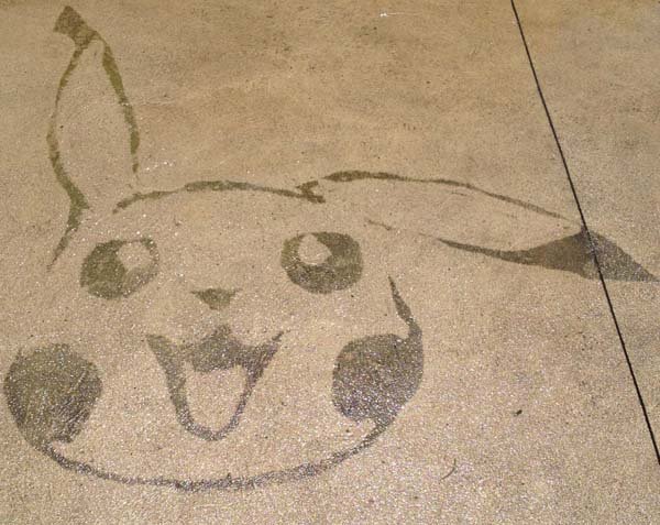 Рисованный бетон