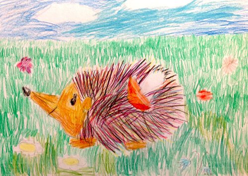 Колдина рисование Ежи Ежовичи