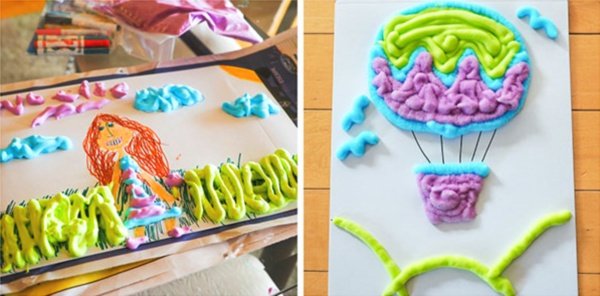 Объемное рисование для детей