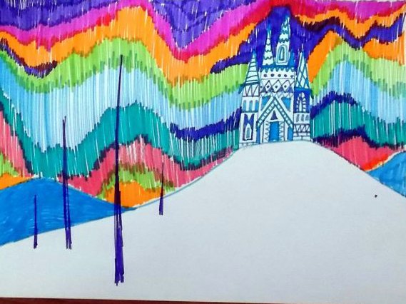 Рисование фломастерами для детей