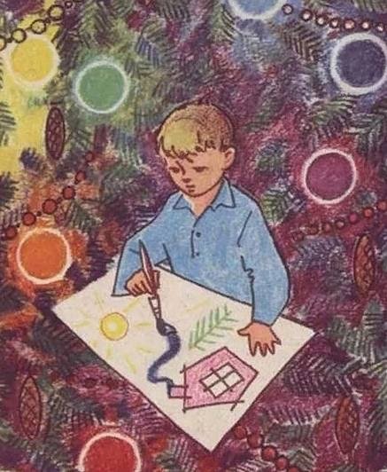 Иллюстрация профессия художник