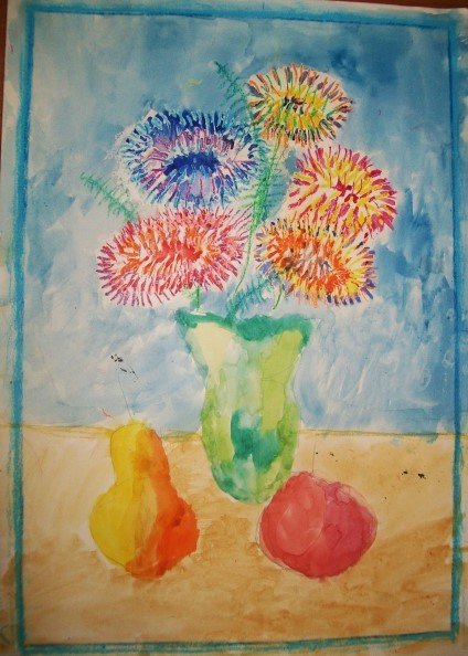 Рисование с натуры в детском саду