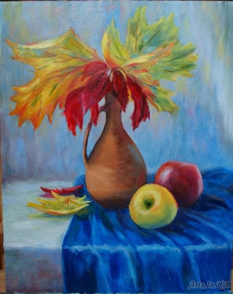 Рисование осенний букет в вазе подготовительная группа