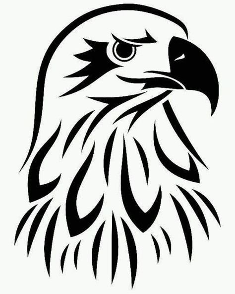 Трафарет орла