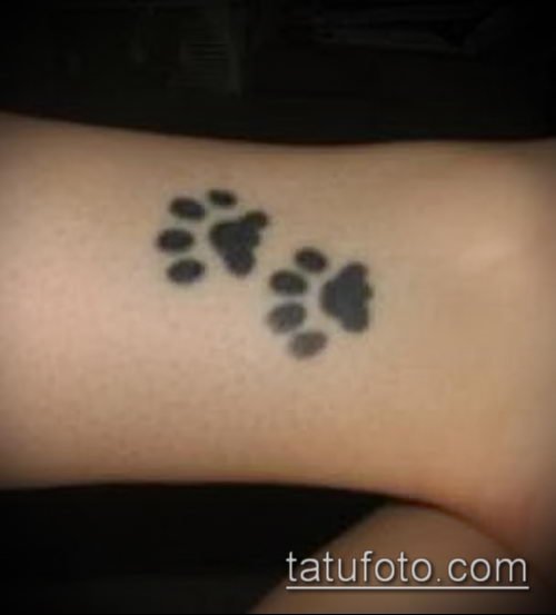 Рисунки хной лапки
