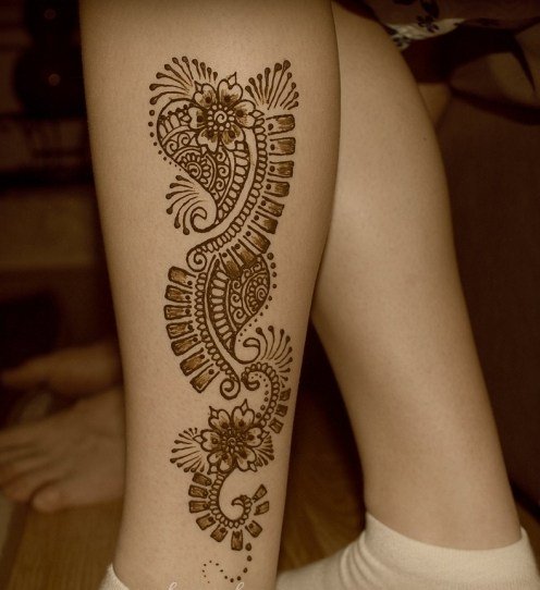 Хна на икре