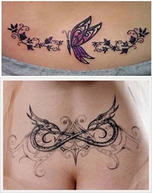 Поясница пчелы тату