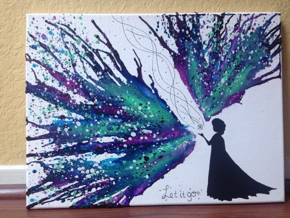 Идеи рисунков с бумажным скотчем