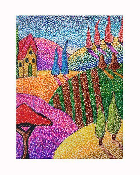 Ван Гог пуантилист