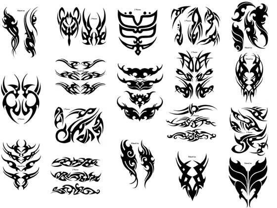 Эскиз тату хной для мальчиков