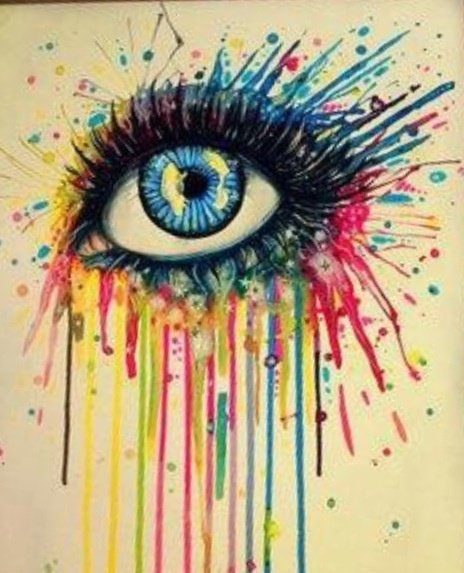 Рисование восковыми мелками