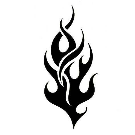 Огонь тату эскизы