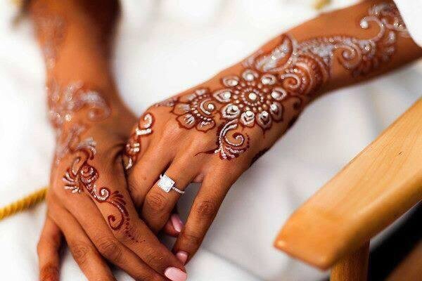 Руки невесты Расписанные хной
