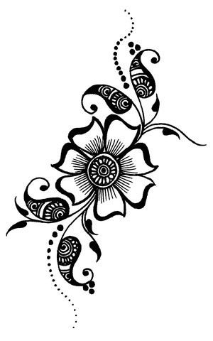 Эскизы хной