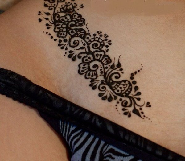 Хна на руке