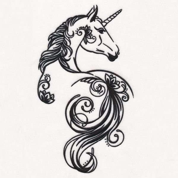Тату Единорог