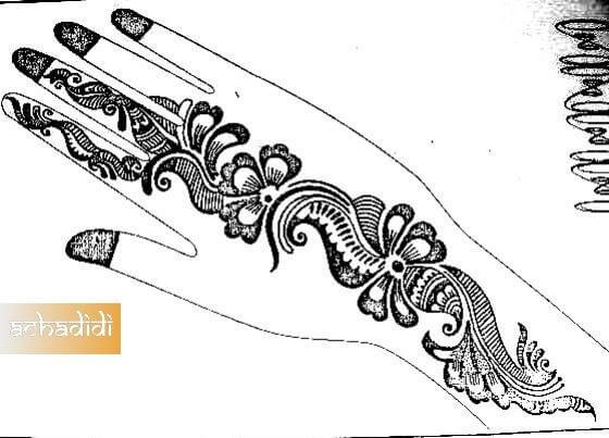 Тату хной через неделю