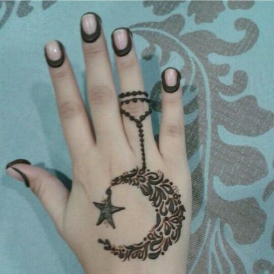 Мехенди арабский стиль