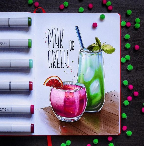 Набор маркеров спиртовых TOUCHFIVE