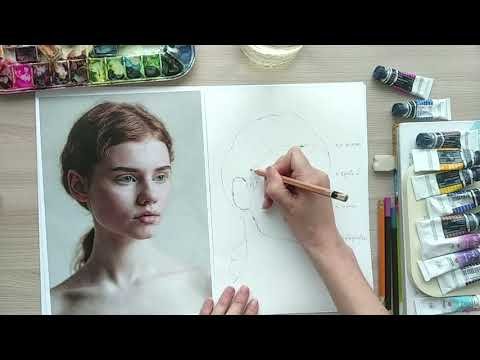 Наброски маркером