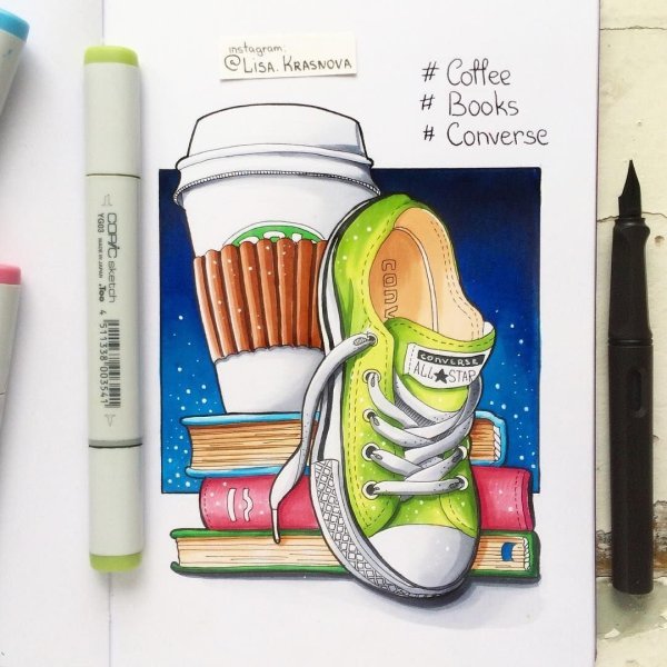 Рисунок маркером телефон (49 фото)