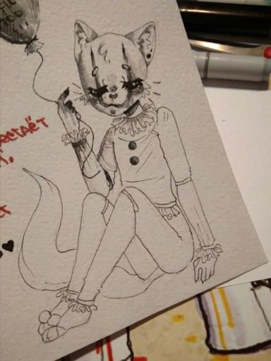 Фурри маркерами