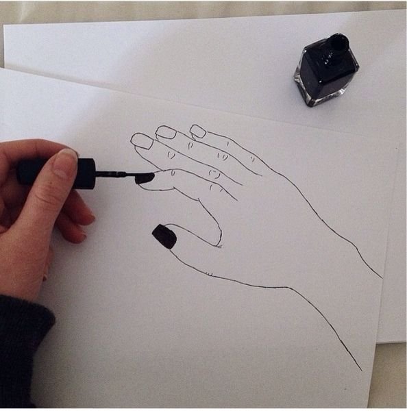 Рисунки маркерами