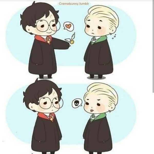 Гарри и Драко Каваи