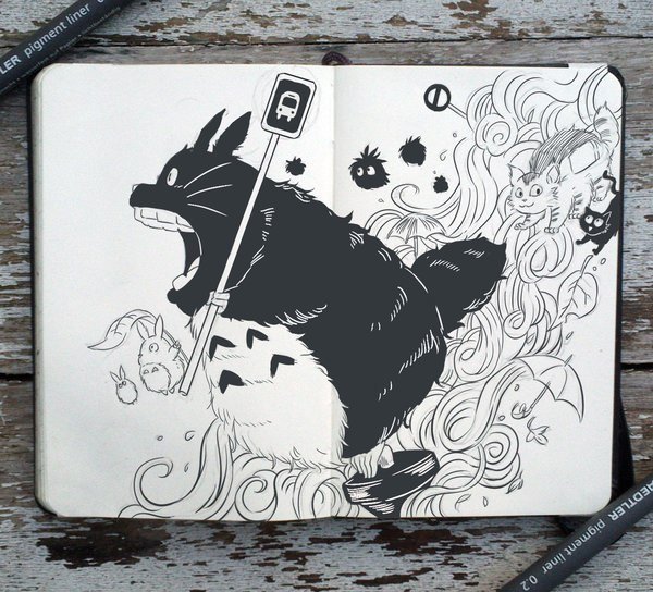 Холодильник рисунок