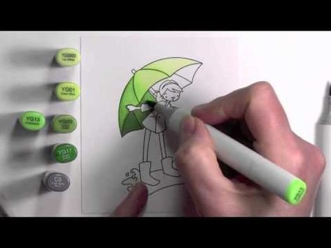 Рисунки скетч маркерами