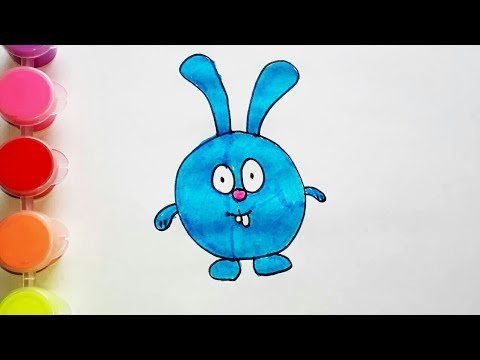 Крош фломастерами