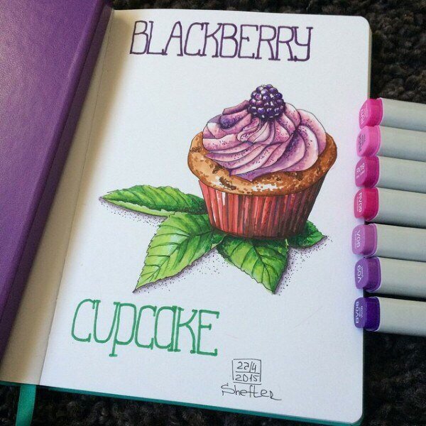 Лист малины вектор