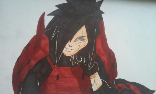 Мадара Учиха цветной