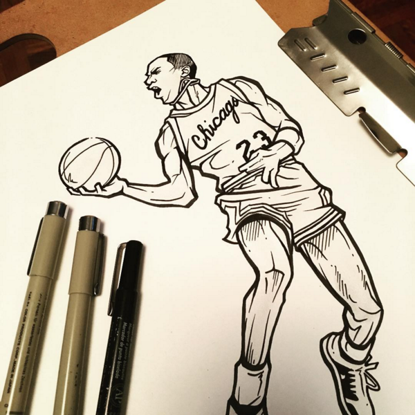 Джорданы эскиз