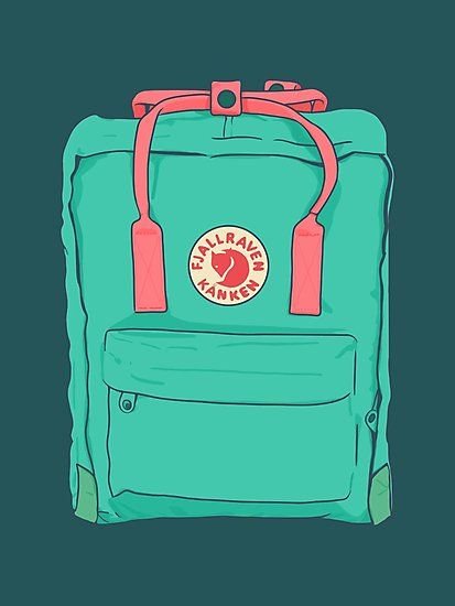 Рюкзак Fjallraven Kanken Стикеры