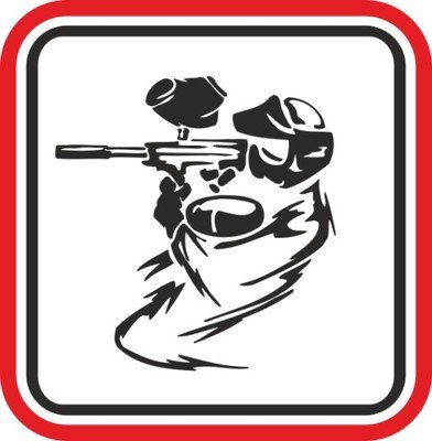 Пейнтбольные наклейки