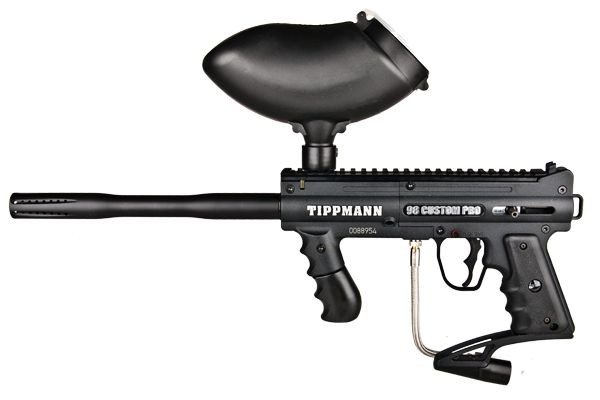 Пейнтбольный маркер вид спереди