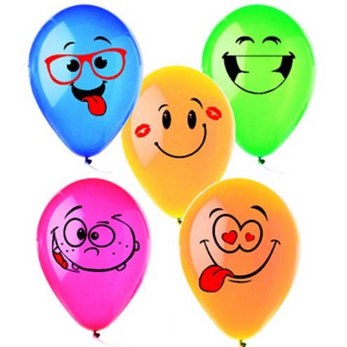 Воздушные шарики с мордочками