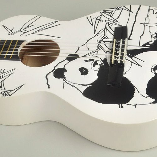 Акустическая гитара рисунок