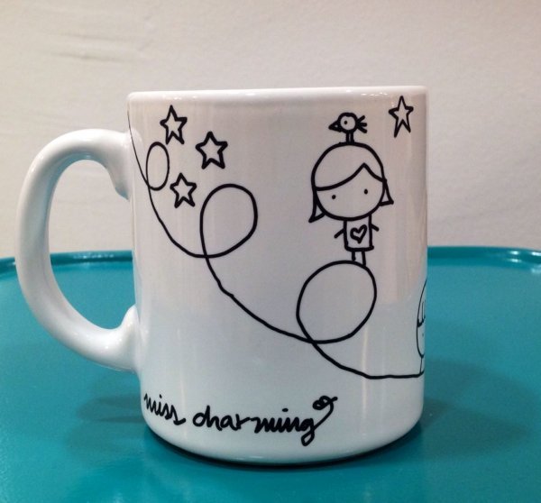 Кружка с фломастерами